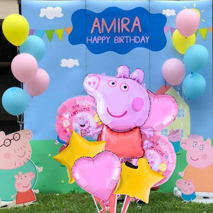 Peppa Pig Balloon Set -7PC