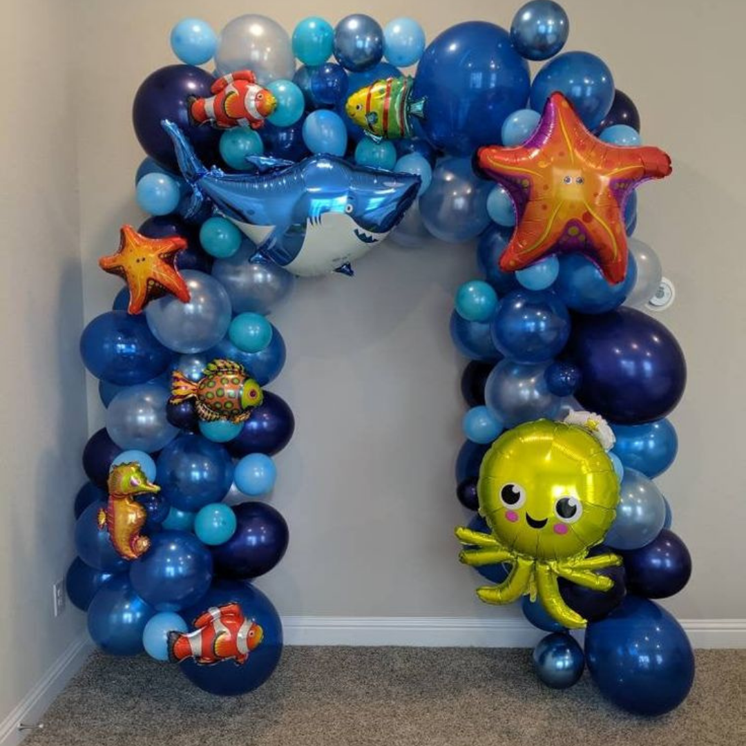 Star Fish Shaped Underwater Theme Party Balloon 25"