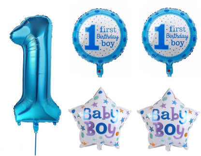 1st Birhtday Boy Set Of 5