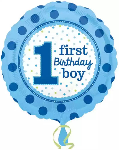 1st Birhtday Boy Set Of 5