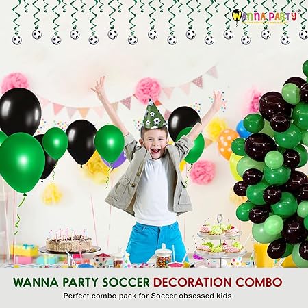 Soccer Theme Birthday Decoration Combo