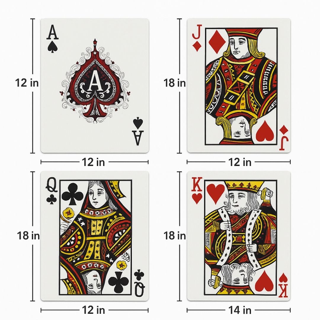 AKQJ Placemats Set of 4