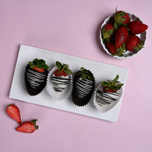 Wanna Party Chocolate Dipped Strawberries - Box of 6