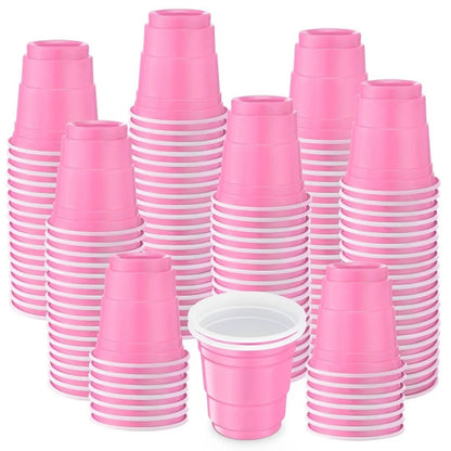 Pink Shot Glasses Solo Cups - 60ML - 10PC