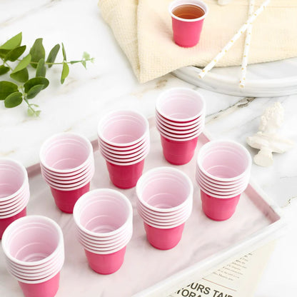 Pink Shot Glasses Solo Cups - 60ML - 10PC