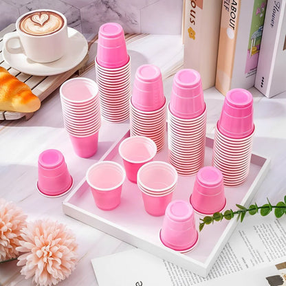 Pink Shot Glasses Solo Cups - 60ML - 10PC