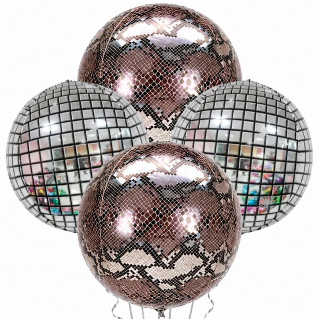 Jungle Disco Balloon Set - 4PC