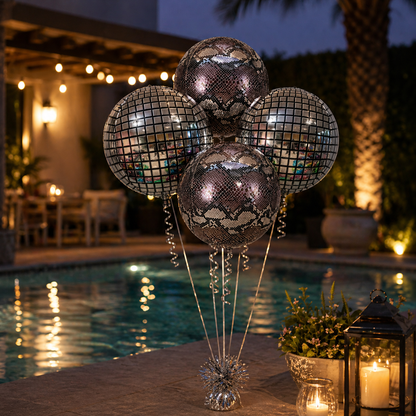 Jungle Disco Balloon Set - 4PC