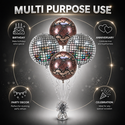 Jungle Disco Balloon Set - 4PC