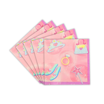 Disney Princess Theme Party Paper Napkins - 16PC