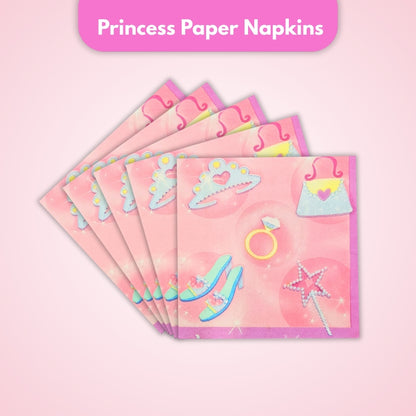 Disney Princess Theme Party Paper Napkins - 16PC