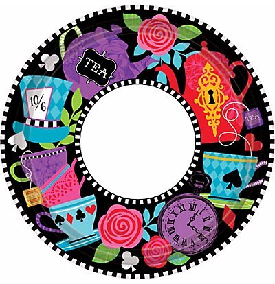 Wanna Party Wonderland Lunch Plates (Pack of 8)