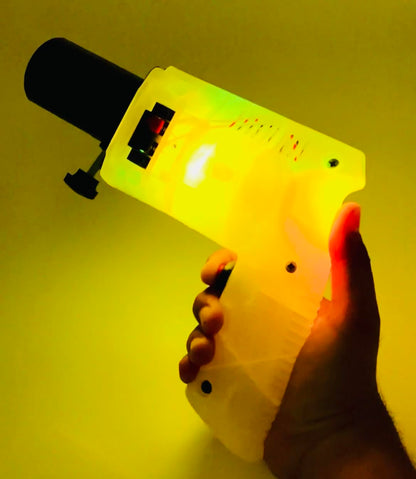 Cold Pyro Hand Gun / Handheld Battery Operated Gun for Funtions and Parties or Pub Events and all KInds of Celebrations