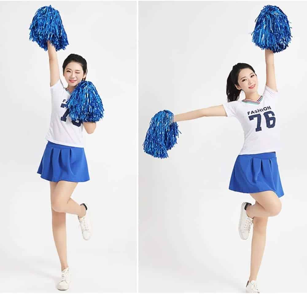 Cheerleader Pom Poms Blue