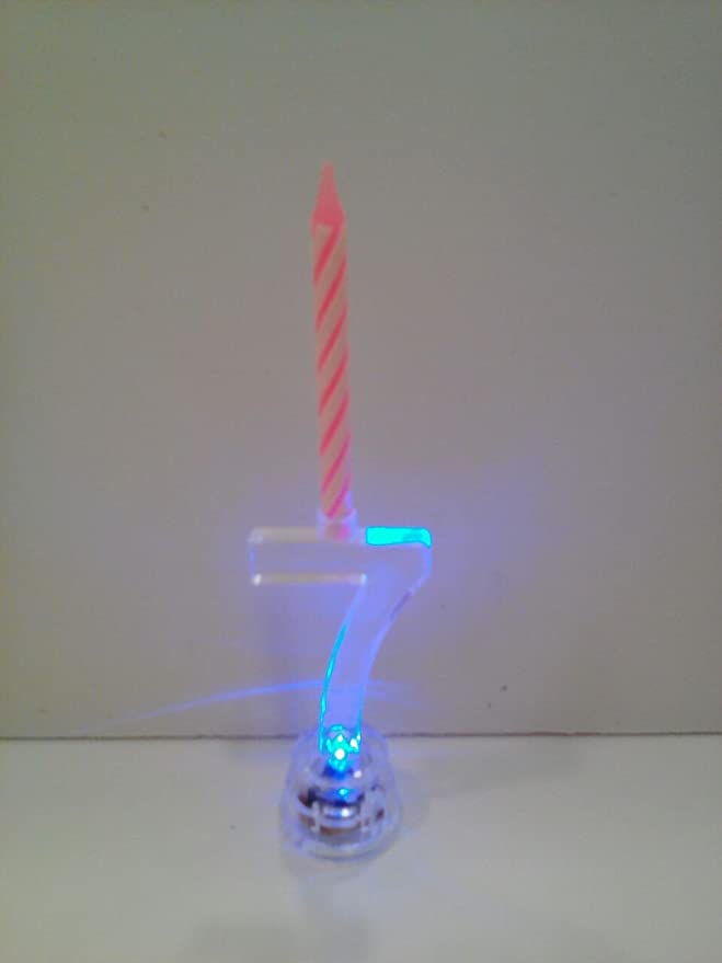 LED Numerical Candle 7