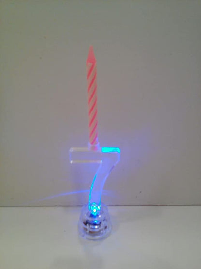 LED Numerical Candle 7