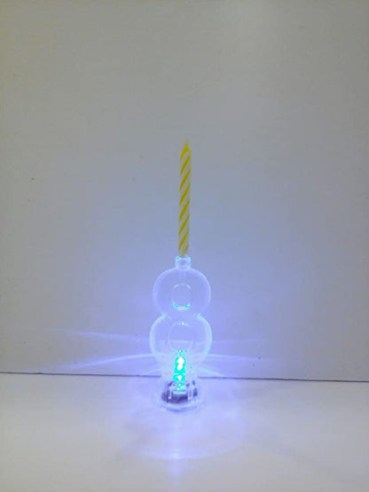 LED Numerical Candle 8