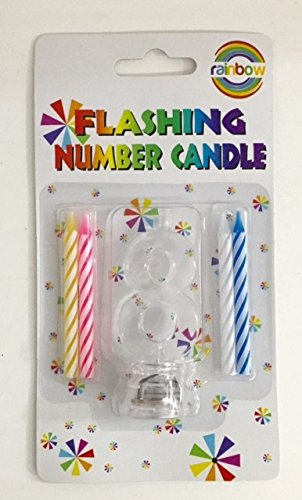 LED Numerical Candle 8