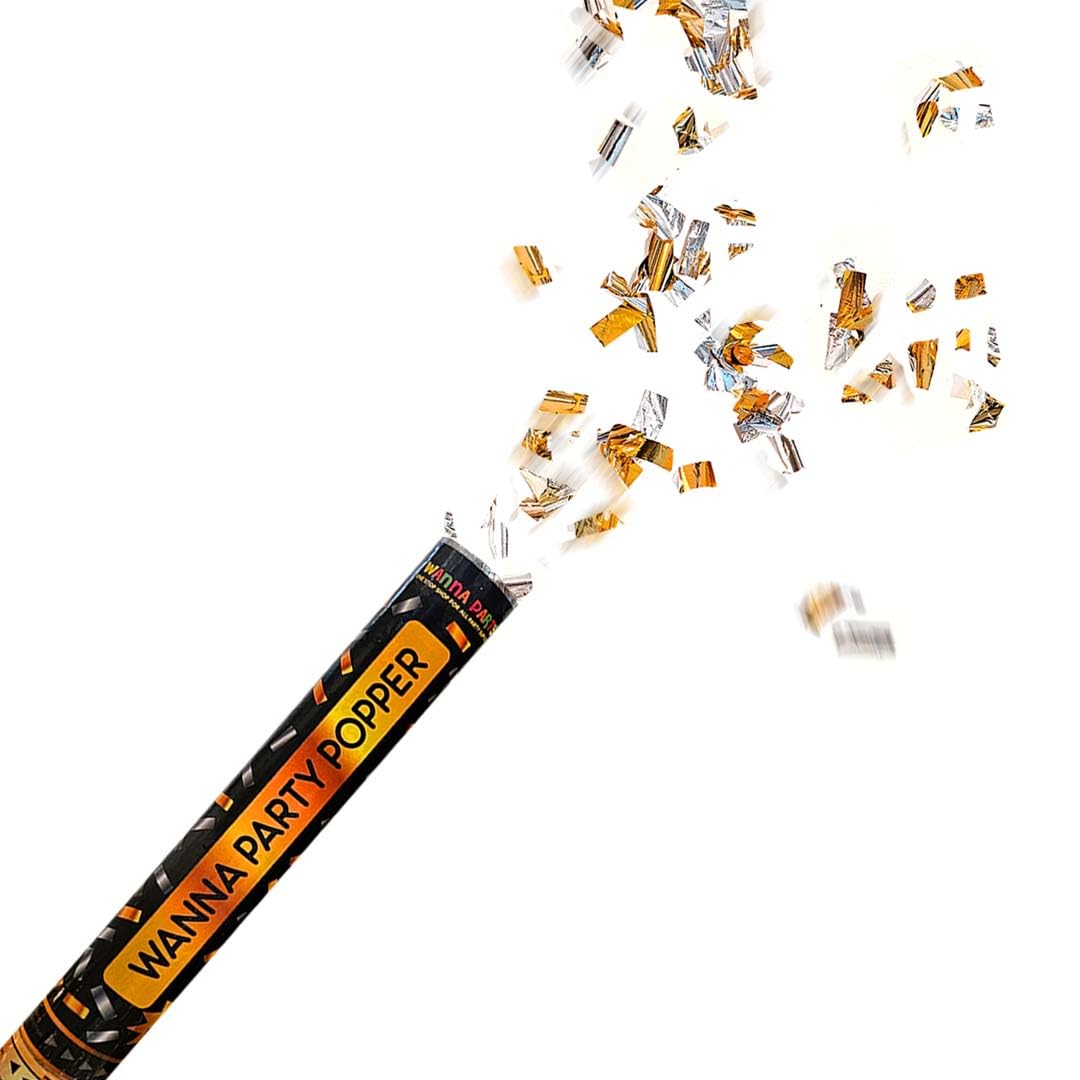 Wanna Party 2 Pcs Multicolor Party Poppers for Birthdays