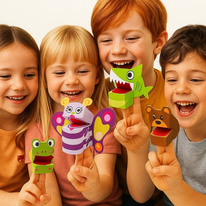 Mod Butterfly Finger Puppets