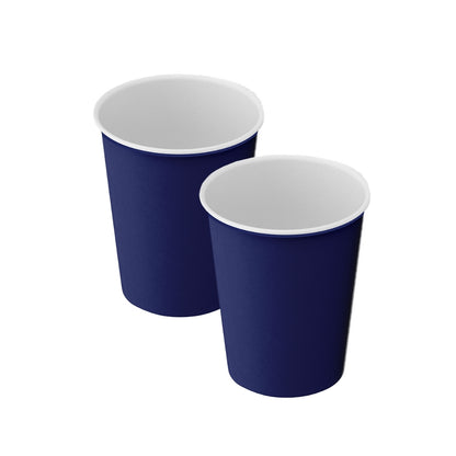 Navy Blue Paper Cups - 250ML - 8PC