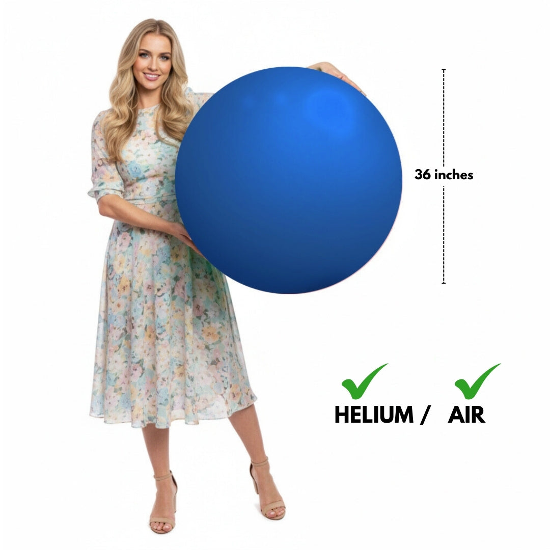 Navy Blue Giant Bladder Balloon - 36 inches - Helium Quality - 1PC