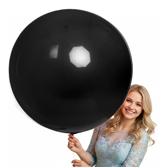 Black Giant Bladder Balloon - 36 inches - Helium Quality - 1PC