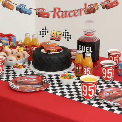 Car Racing Theme Paper C - 250ML - 8 PC