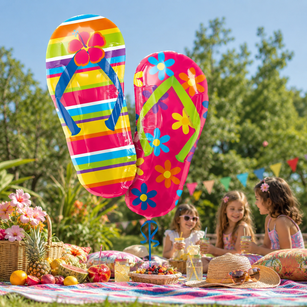Flip Flop Slippers Foil Balloon