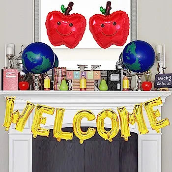 WELCOME Balloon Banner