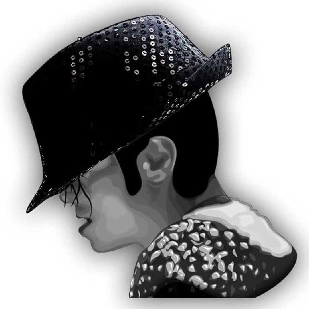 Sequin L/Up Hat Black