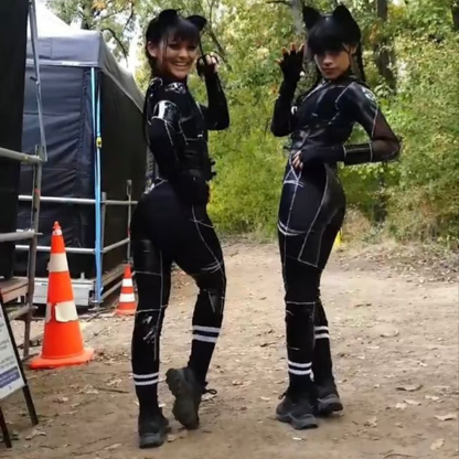 Anime Cat Jumpsuit Cosplay Costume