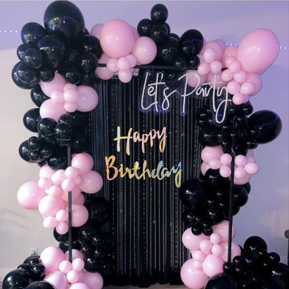 Happy Birthday Cursive Macaron Colour Banner-6 FT