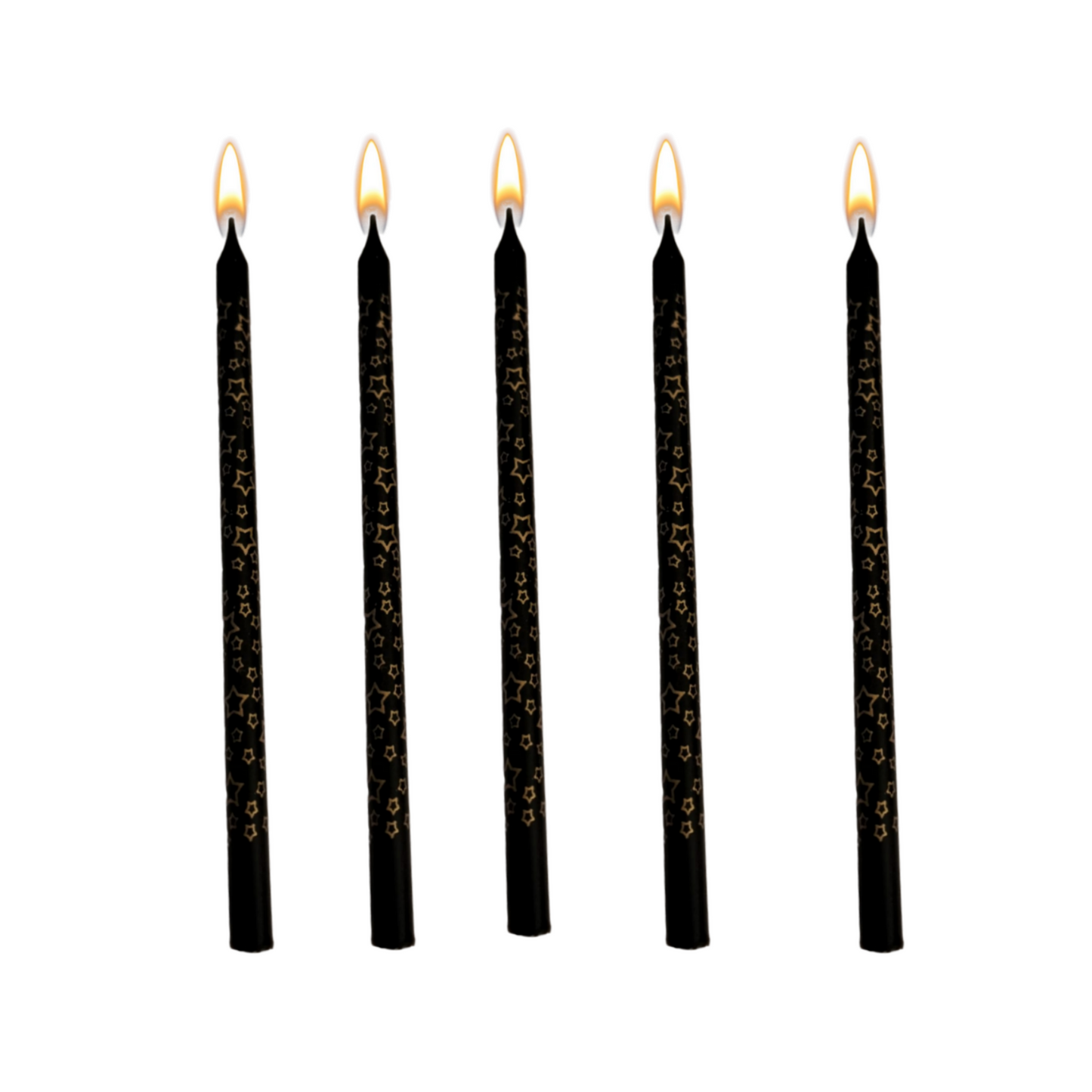 Black Star Candle - 8PC