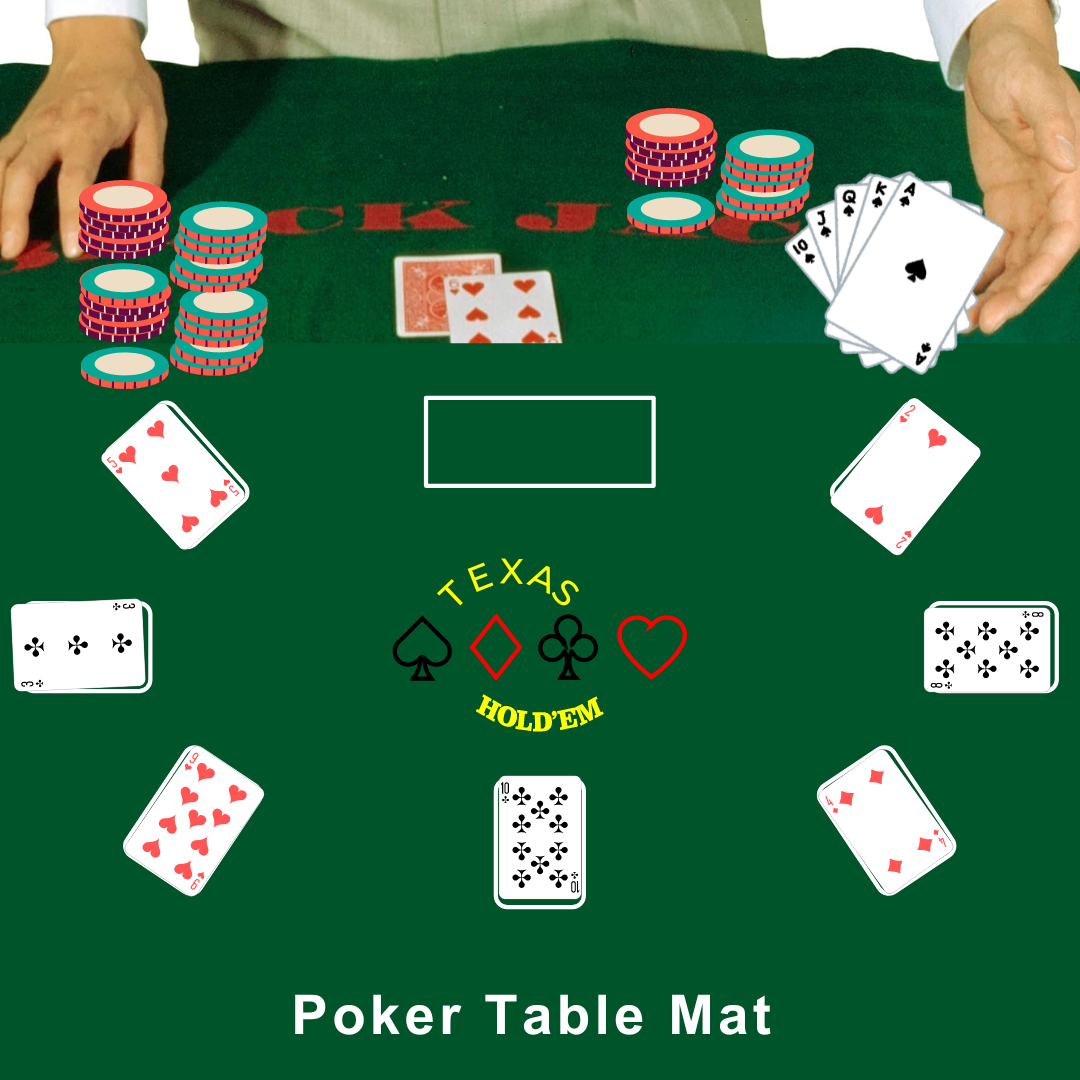 Poker Table Mat - 6FT