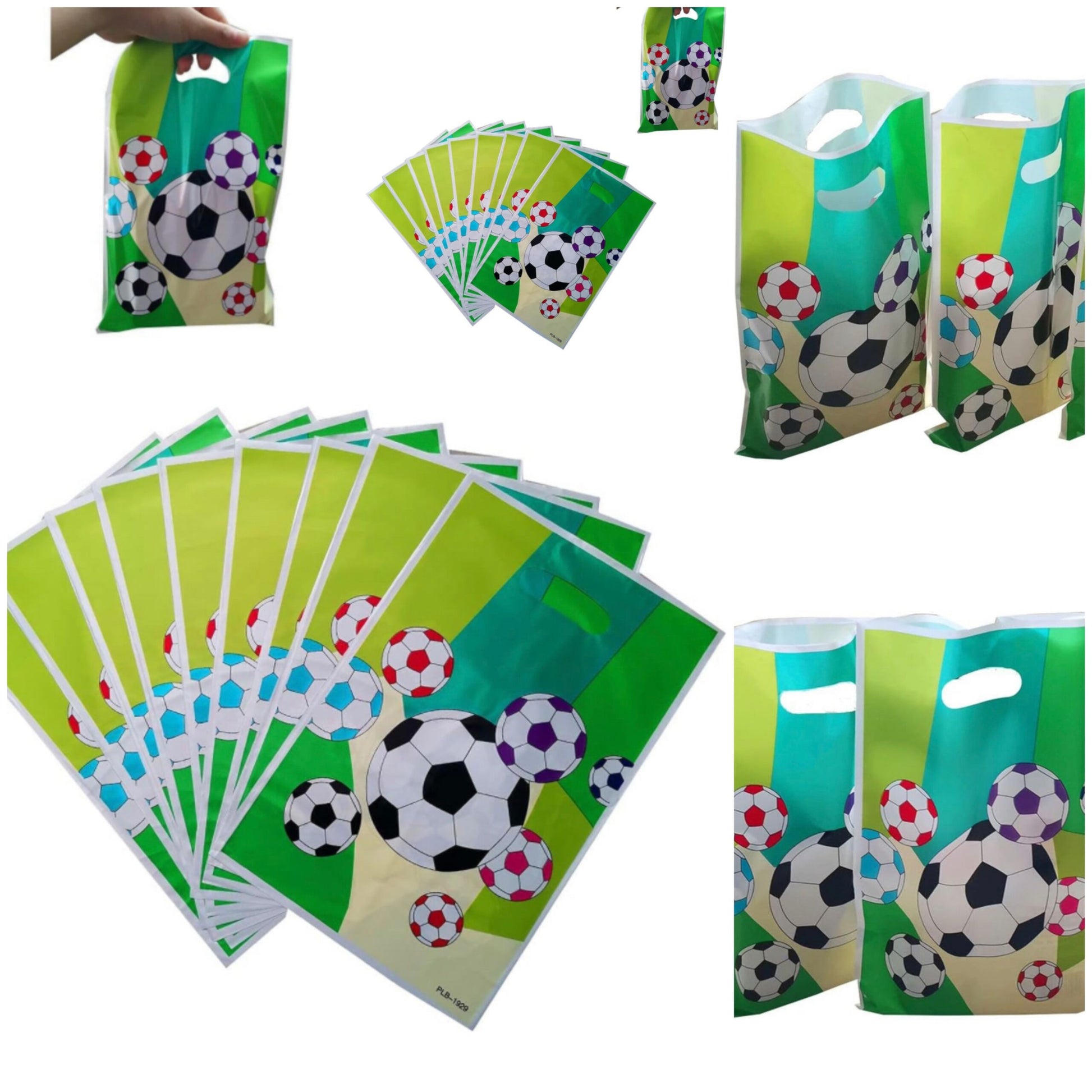 Soccer  or Football Theme AlumInium Film Loot Bags