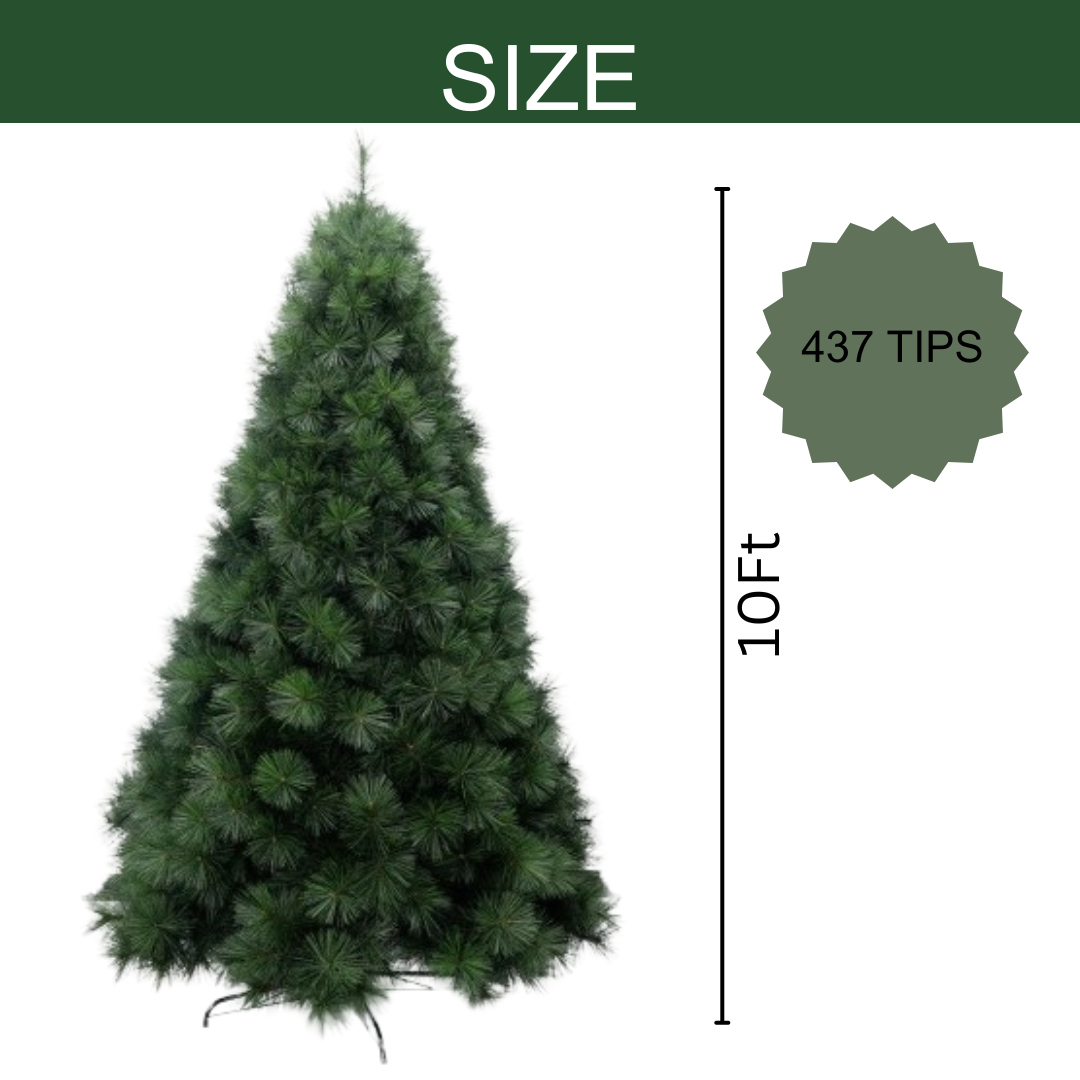 Pine Christmas Tree Green - 8FT w/310 Tips