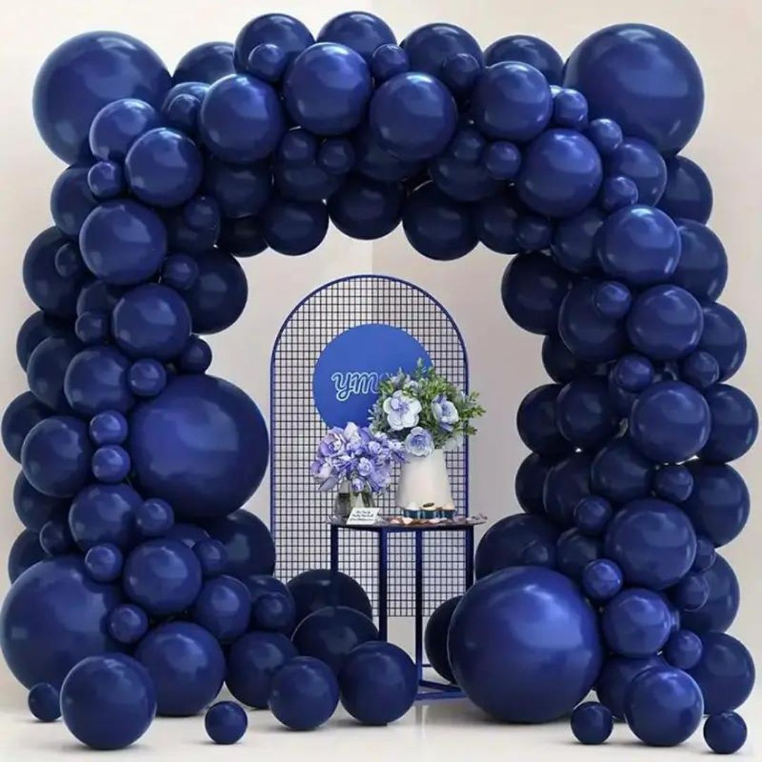 Night Blue Balloons-50 PC