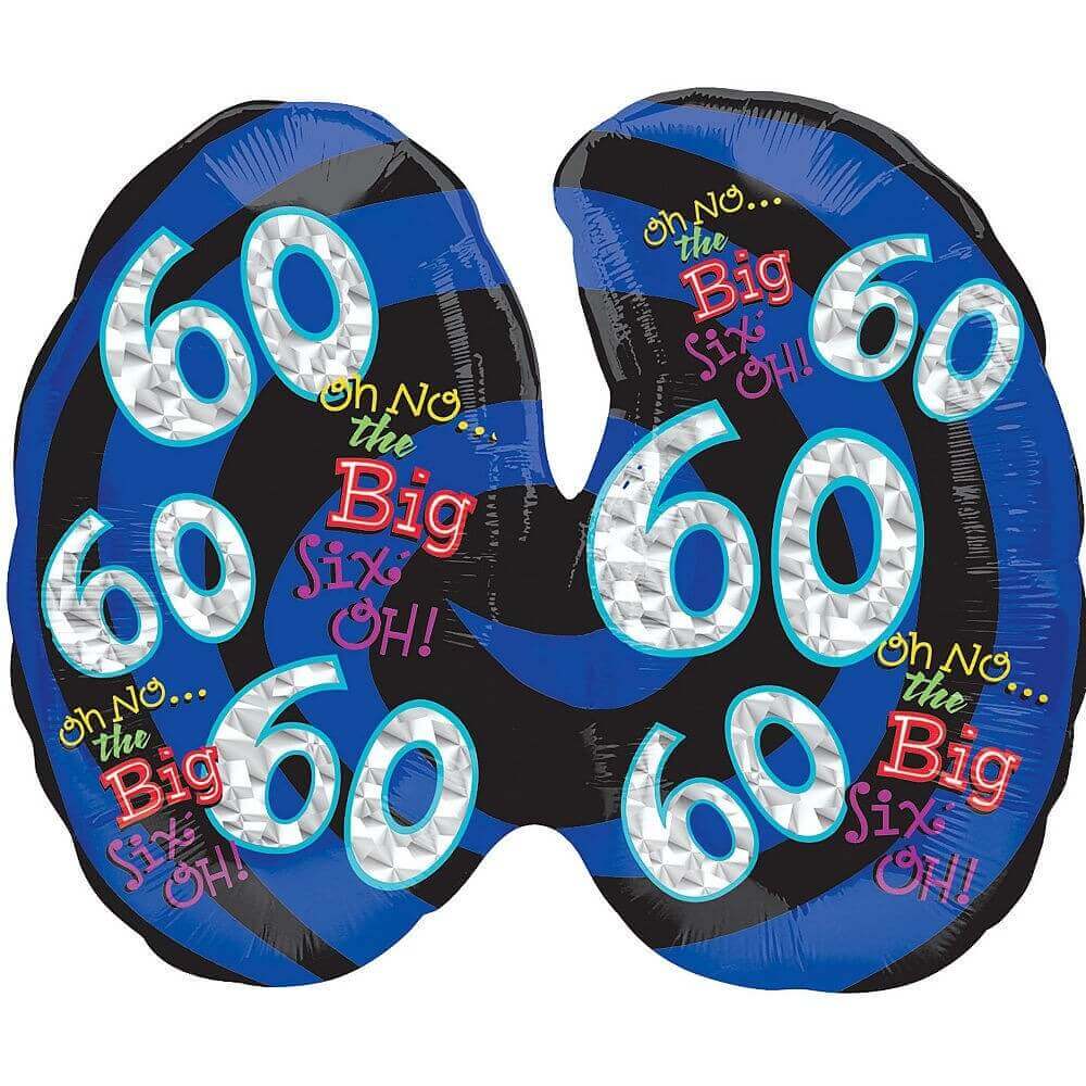 60th Birthday Balloons