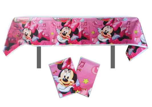 Minnie Mouse Table Cover -52"in X 86"in