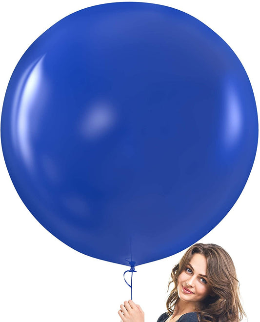 Navy Blue Giant Bladder Balloon - 36 inches - Helium Quality - 1PC