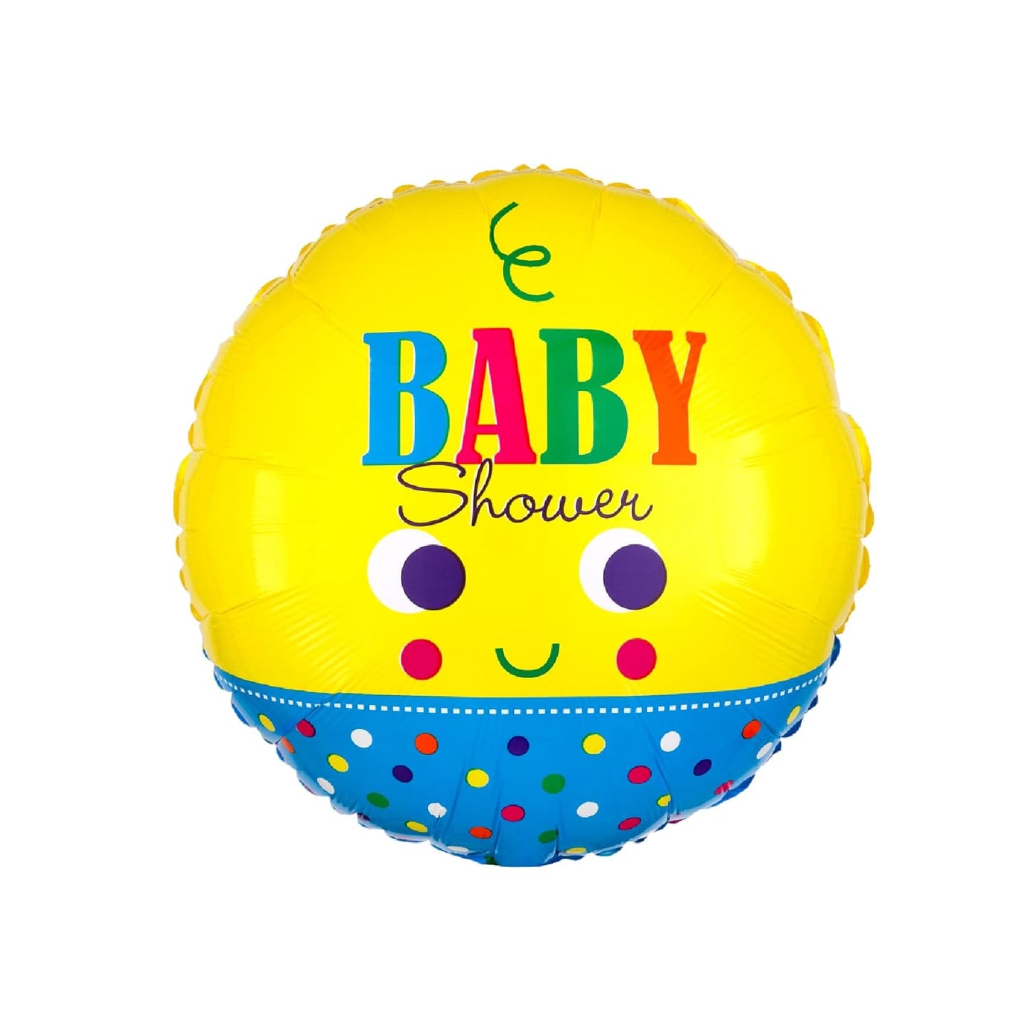 Baby Face Baby Shower Balloons 21" S70-1PC