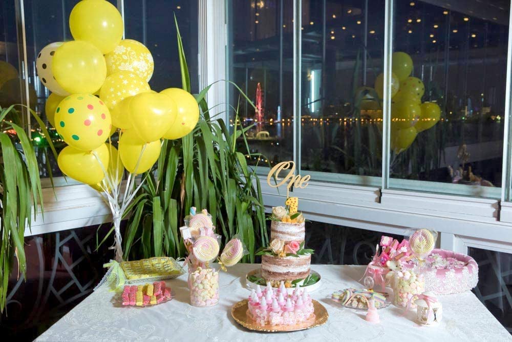 Bright Yellow Latex Balloons Pack of 10