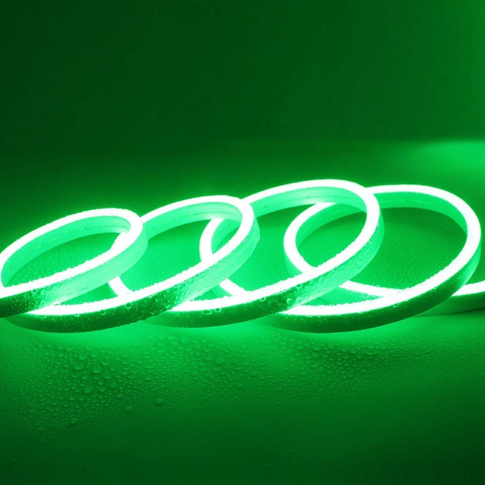 Green Neon LED Strip Light Adapter