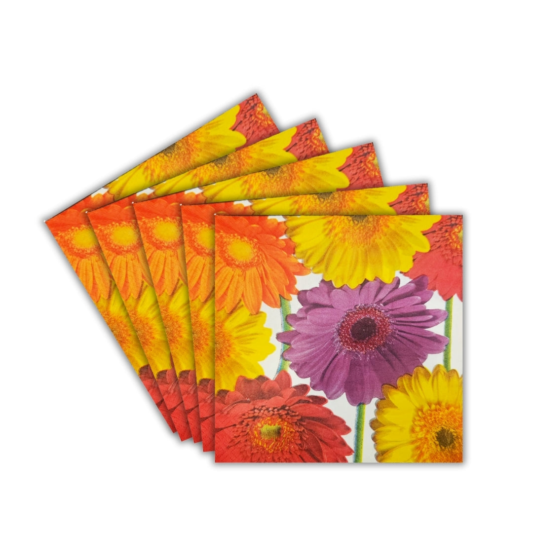 Flower Fantasy Lunch Napkins - 16PC