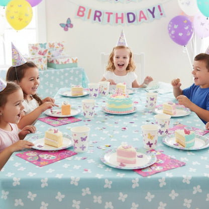 Butterfly Theme Sparkle Party Lunch Napkins - 16PC