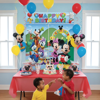 Mickey Mouse Scene Setter 65" X 59 - 5Pc