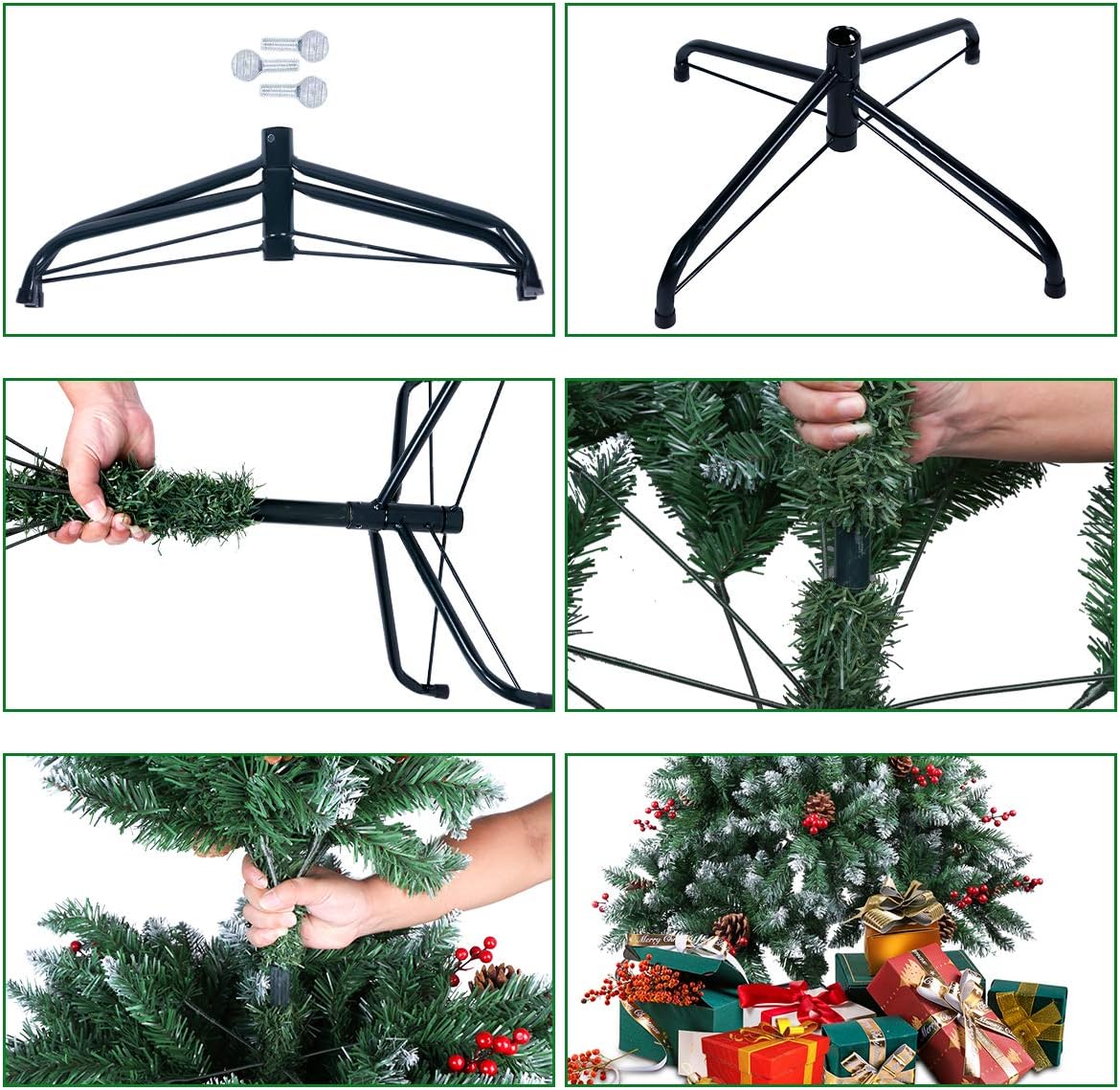 Pine & Cherry Fancy Christmas Tree - 10FT