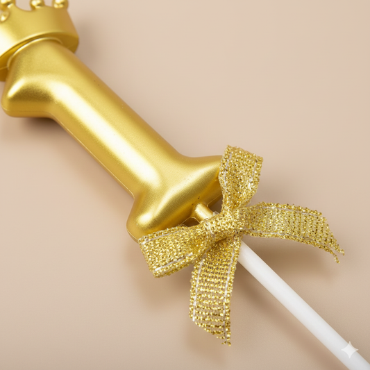 Golden Crown Numerical Candle No. 1