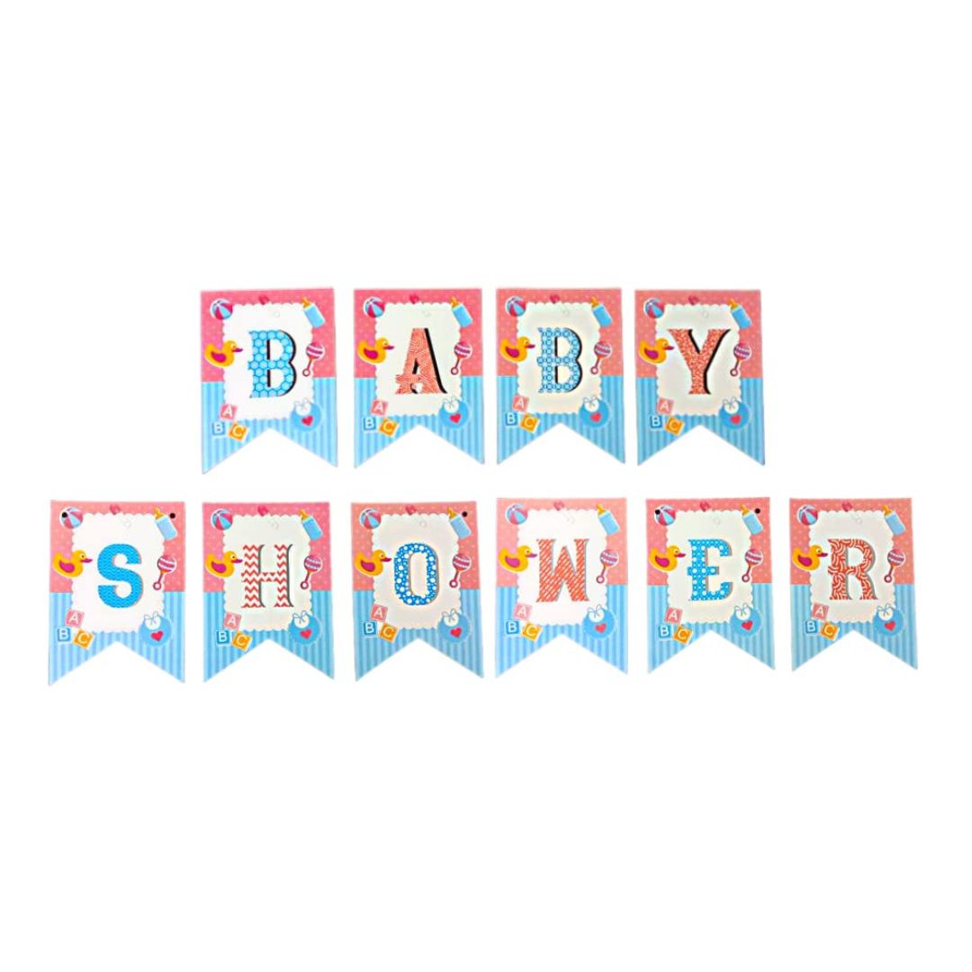 Wanna Party Baby Shower Combo Decorations Set - 18Pcs